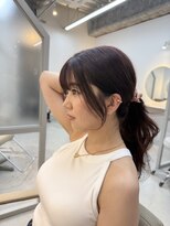 シダ(sida SAIIN)&nbsp;20代30代顔まわりレイヤー巻き髪