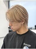 【初カラーにオススメ!】ハイトーンミルクティーベージュ