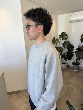 フェーディン(fa/din) ピンパーマ×スパイキーショート