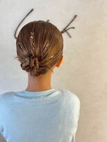 リンク(Link)&nbsp;タイトシニヨン/タイトアレンジ/平塚ヘアアレンジ