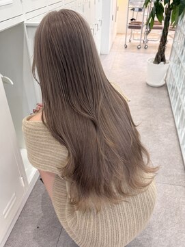 サンクプロジェクト(cinq PROJECT) 原宿韓国ミルクティーアッシュオリーブヘーゼルグレーグレージュ