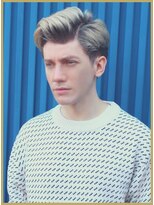 ジジバイワースホワイル(jiji by WORTH WHILE) リバースセンターパート刈り上げセンターパートサーフカール