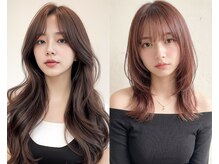 【魅せるくびれヘア】韓国風くびれもナチュラルレイヤーも叶える、最先端の可愛いヘアスタイル