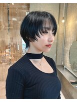 オーレント(AULENT) くびれショート・ボブ/丸顔/前髪あり/絶壁解消/20代/30代/長め