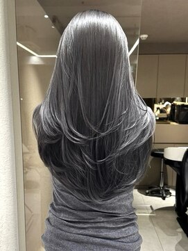 メゾンマイル 恵比寿(maison mile) グレージュカラー/髪質改善/美髪/暗髪/レイヤーカット[恵比寿駅]