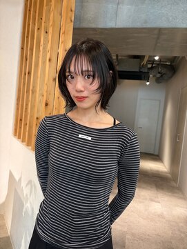 アイリー 名古屋(A/LEE) ボブウルフ/落ちる黒