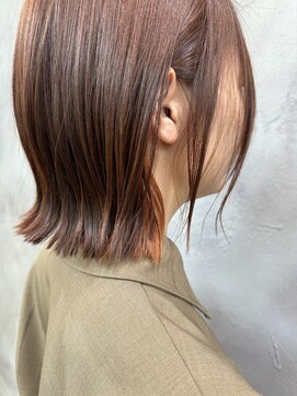 ナル(NALU) #ボブ#切りっぱなし#髪質改善