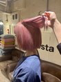ルタ(LuTa by siesta＆LiCO)&nbsp;暖色系ハイトーン/春っぽい可愛いピンクカラーお任せ下さい！