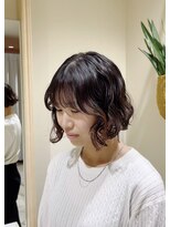 シアン 栄店(CYAN.)&nbsp;【栄/矢場町/大須】切りっぱなしボブパーマ