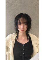 ビューティーアンドフリーハコ(Beauty&Free HACO)&nbsp;ショートベースロングウルフスタイル