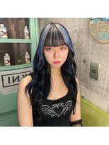 インク 渋谷(INK.)&nbsp;ミルクティーブロンドニュアンスウルフワンホンレイヤー渋谷