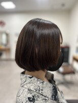 クシロビューティー 艶感ボブ×髪質改善ストレート