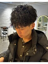 チュール バイ ラランジェ 横川店(ture by LARANJE)&nbsp;メンズ強めシャドウパーマ