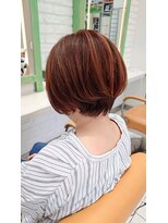 ウェル アアルト 海老名ビナウォーク店 レッドブラウン/ショート