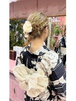 ミーネピンク 行徳(Miene Pink)&nbsp;ヘアアレンジ＊まとめ髪＊浴衣着付☆_Pink行徳駅 妙典駅 浦安駅