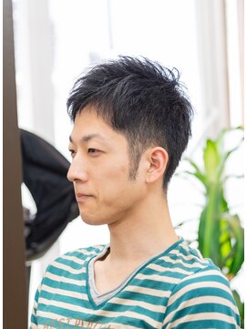 ヘアージャンティ(HAIR GENTIL) メンズ　ベリーショート　【 ビジネスライク × 刈り上げ 】