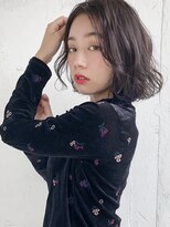 ルティア(Lutia) ゆるふわボブ センターパート 大人かわいい!