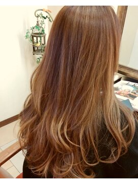 アリーナ 緑が丘店(arena) 透明感ミルクティーベージュ