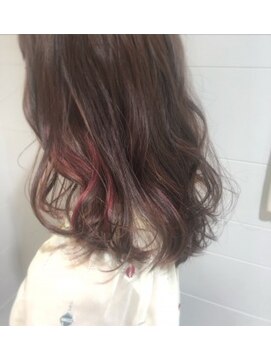 アルクバイネオリーブ 荻窪店(arc by neolive) ラズベリーピンクハイライト☆荻窪 美容室 arc by neolive