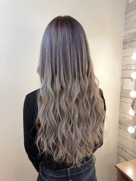 ヘアメイクサロン ゼロ(ZERO) 【シール60枚☆】アッシュ系ボリュームグラデ★