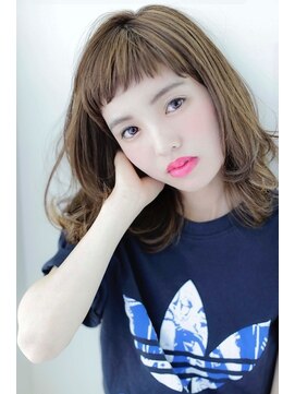 アストランティア 栄店(ASTRANTIA) ＊ASTRANTIA＊ 福井彩乃 アッシュベージュショートバング