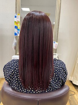 アルファ 姪浜店(alpha) ツヤサラカラー