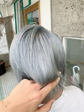 ブッディ(BDY) ダブルカラー☆シルバーアッシュ