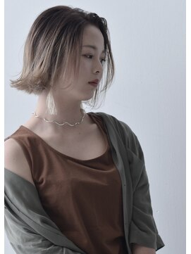 キッカ(kicca) 【kicca】ナチュラルボブスタイル