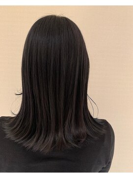 ヘアルシェーヌ ルミエール(hair le chene lumiere) ブルーブラック&インナーブルー