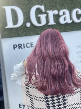 トータルビューティーサロン ディーグレース(TotalBeautySalon D.Grace) ピンクカラー