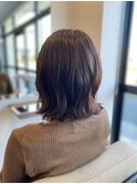 切りっぱなしボブ
