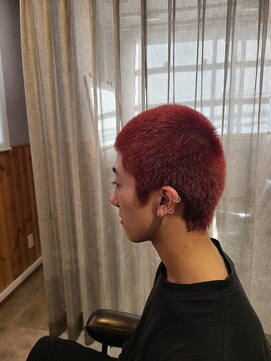 アニュー ヘア アンド ケア(a New hair&care) 20代30代メンズワイルドスラダンレッドオシャレ感