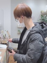 モリオフロムロンドン 松戸店(Morio from London) 【松戸 岩口】ブリーチ無しツーブロックマッシュショート