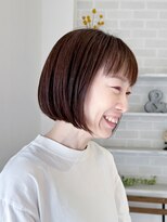 リグ ヘアアンドデザイン(LiG hair&design) 【シンプルボブ】　大人女子　ボブ