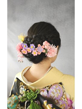 ウィスプ 赤羽店(wisp) 振り袖ヘアアレンジ☆
