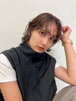 ワイビー グリーン リル(y.be green rel)&nbsp;#ショートボブ　#パーマ