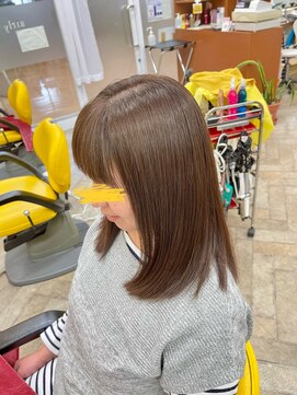 美容室 エアリー(airly) ベージュ系カラー