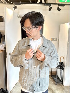 ザ オーダー(THE ORDER) ラフカールセンターパートビジネスヘアメンズパーマ