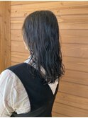 ウェーブパーマスタイル