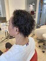 ヘアーリゾートラシックアールプラス(hair resort lachiq R+) 《R+》メンズパーマ/ツイスパ/オールバック/50代メンズ/イケおじ