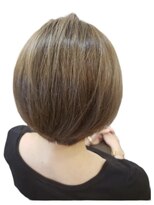 エニー(ENi)&nbsp;マッシュルームヘア　大人ショートボブ　マロンブラウン