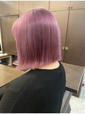 青みピンクボブ