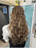 ハーフアップ★