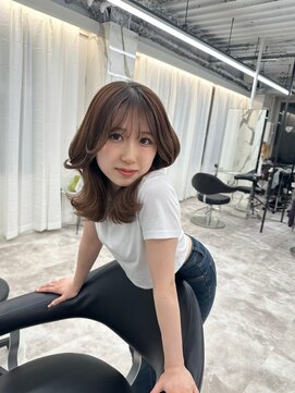 エトワール(ETOILE) レイヤーカット 透明感カラー 三ノ宮