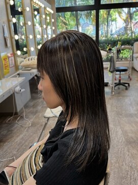 シャンプーボーイ 宮崎駅前店(SHAMPOO BOY) 細めハイライト(^^)宮崎/ハイライト