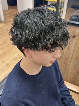 デプト(DEPT.) ツイストスパイラルメンズパーママッシュカットメンズサロン眉毛