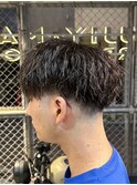 ツイストフェードショート