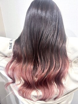 グルグル 新小岩店(GULGUL) グラデ―ジョン×くすみピンク【佐藤】