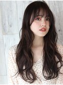 グレージュ×ルーズウェーブ【TELA HAIR つくば研究学園】