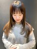 韓国風レイヤーカット＋トリートメントorヘッドスパ　￥11550→￥8910